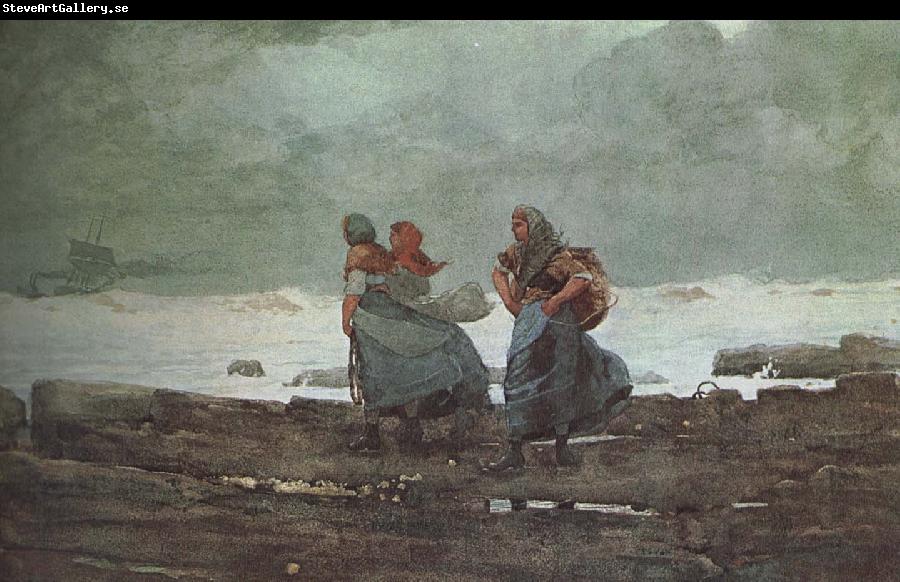 Winslow Homer Fisherwoman Mother